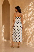 Monaco Polka Dot Dress