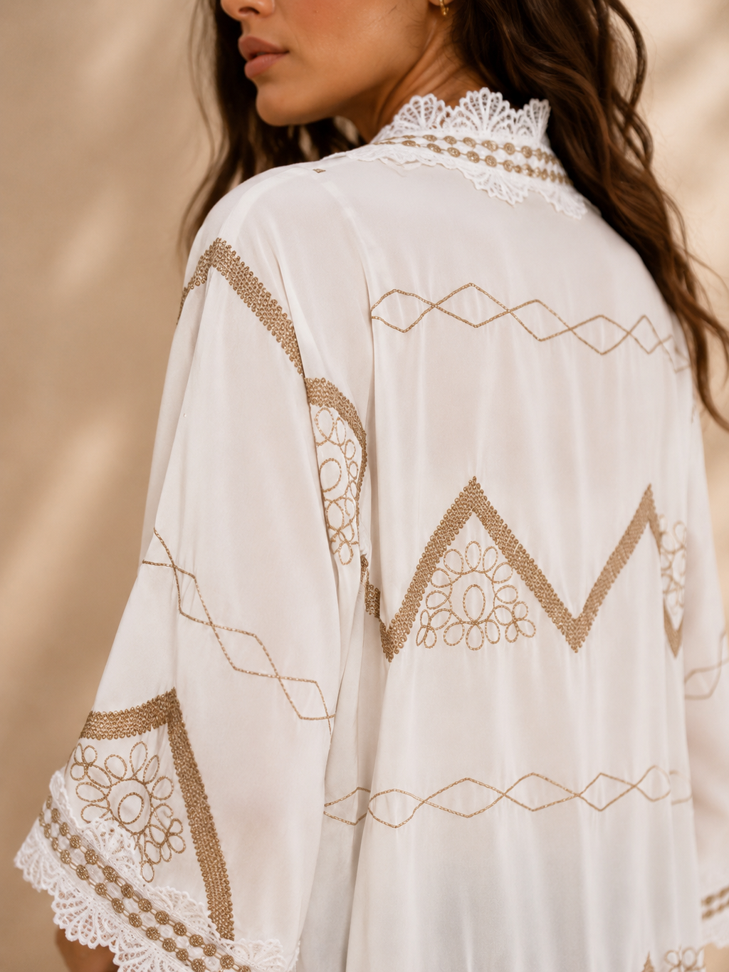Santorini Lace Kimono